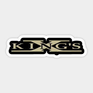 King's X Sticker